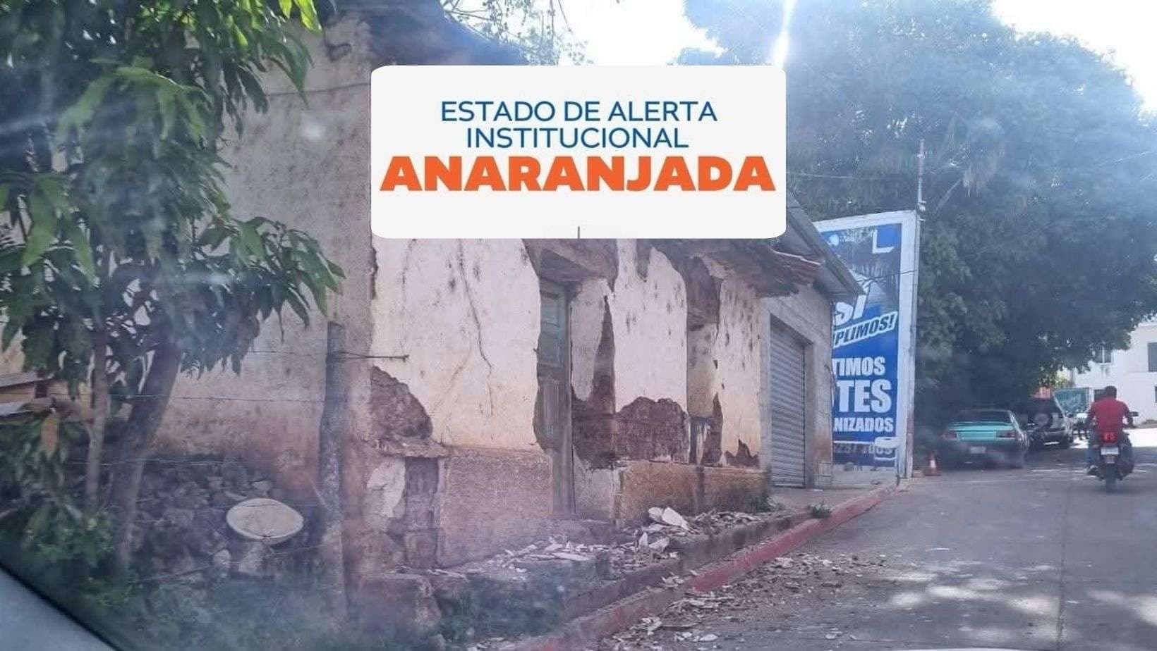 Conred declara alerta naranja en Guatemala por temblores