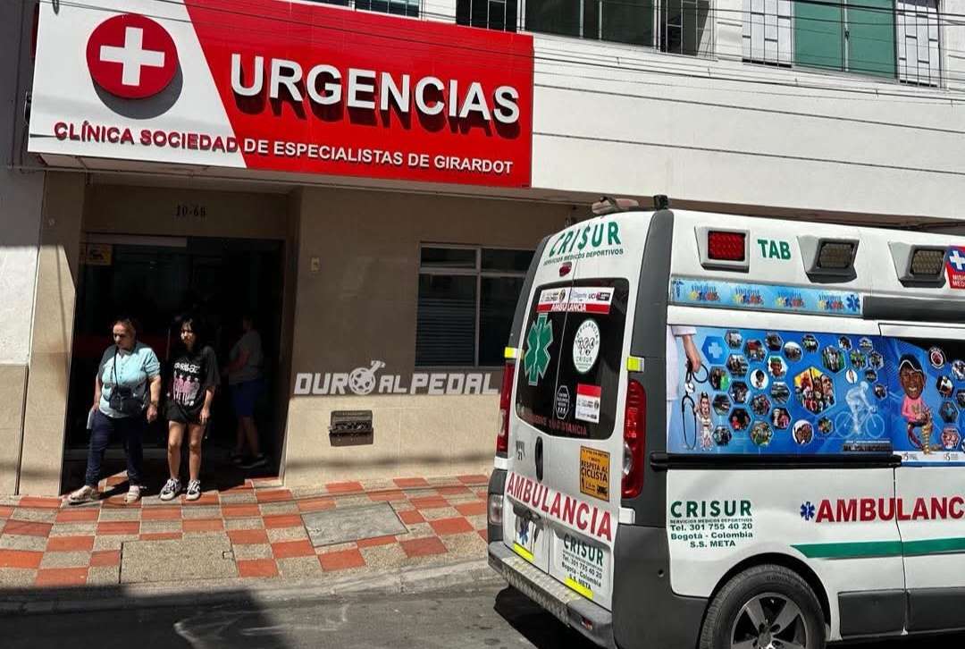 Comparten imágenes de Mardoqueo Vásquez en el hospital tras caída en la Vuelta a Colombia 2025