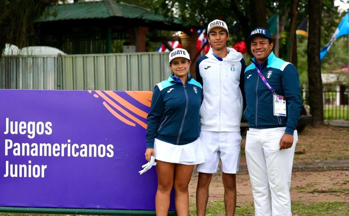 Elzbieta Aldana y Gabriel Palacios.