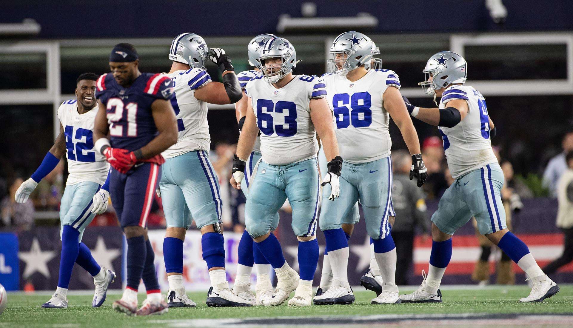 Imagen de archivo de los jugadores de los Dallas Cowboys celebrando la victoria. EFE/EPA/CJ Gunther.