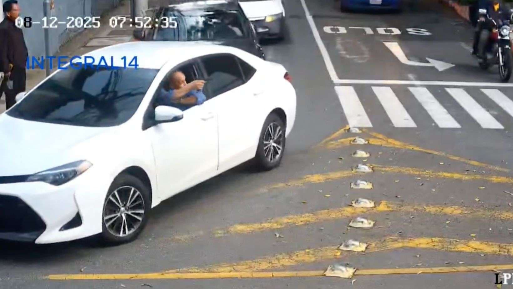 EN VIDEO | Así fue el momento en que una riña de tránsito terminó con la vida de un inocente