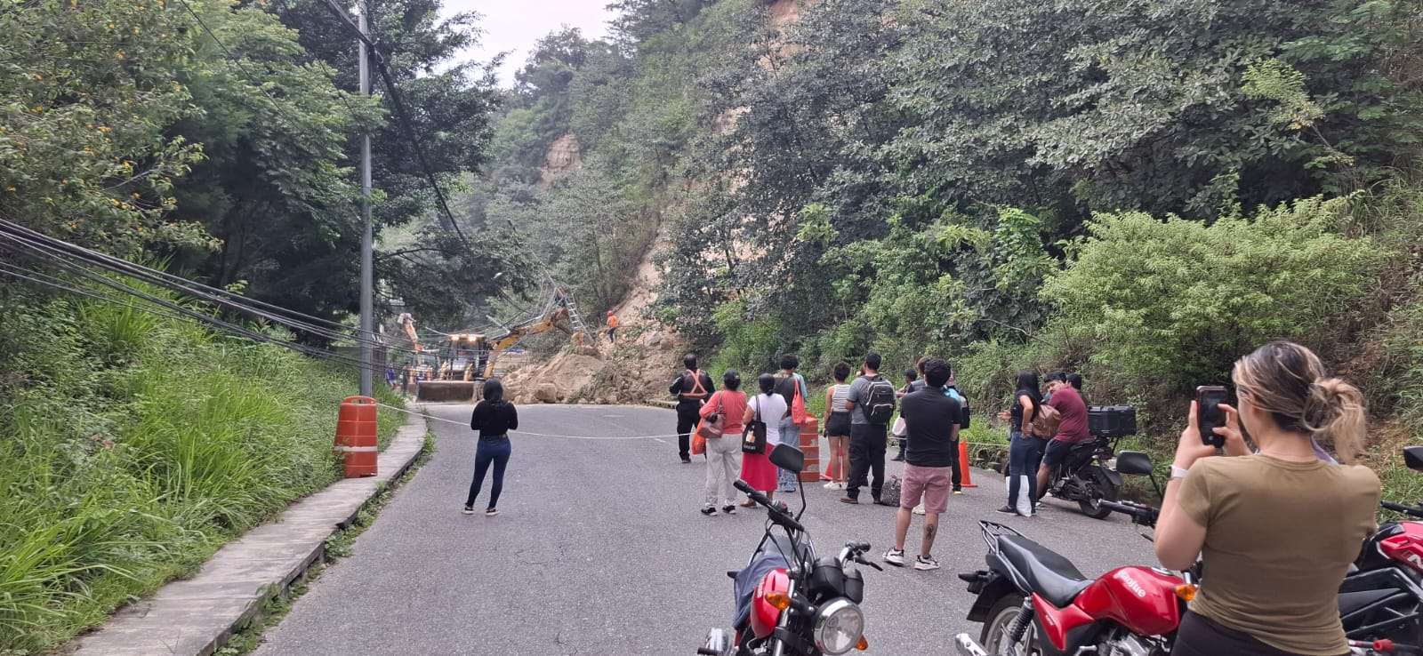 Derrumbe Monte María Sur.