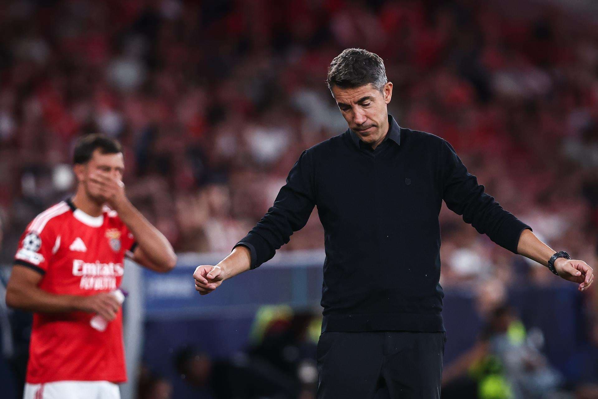 El técnico Bruno Lage sale del Benfica tras la derrota en 'Champions' contra el Qarabag