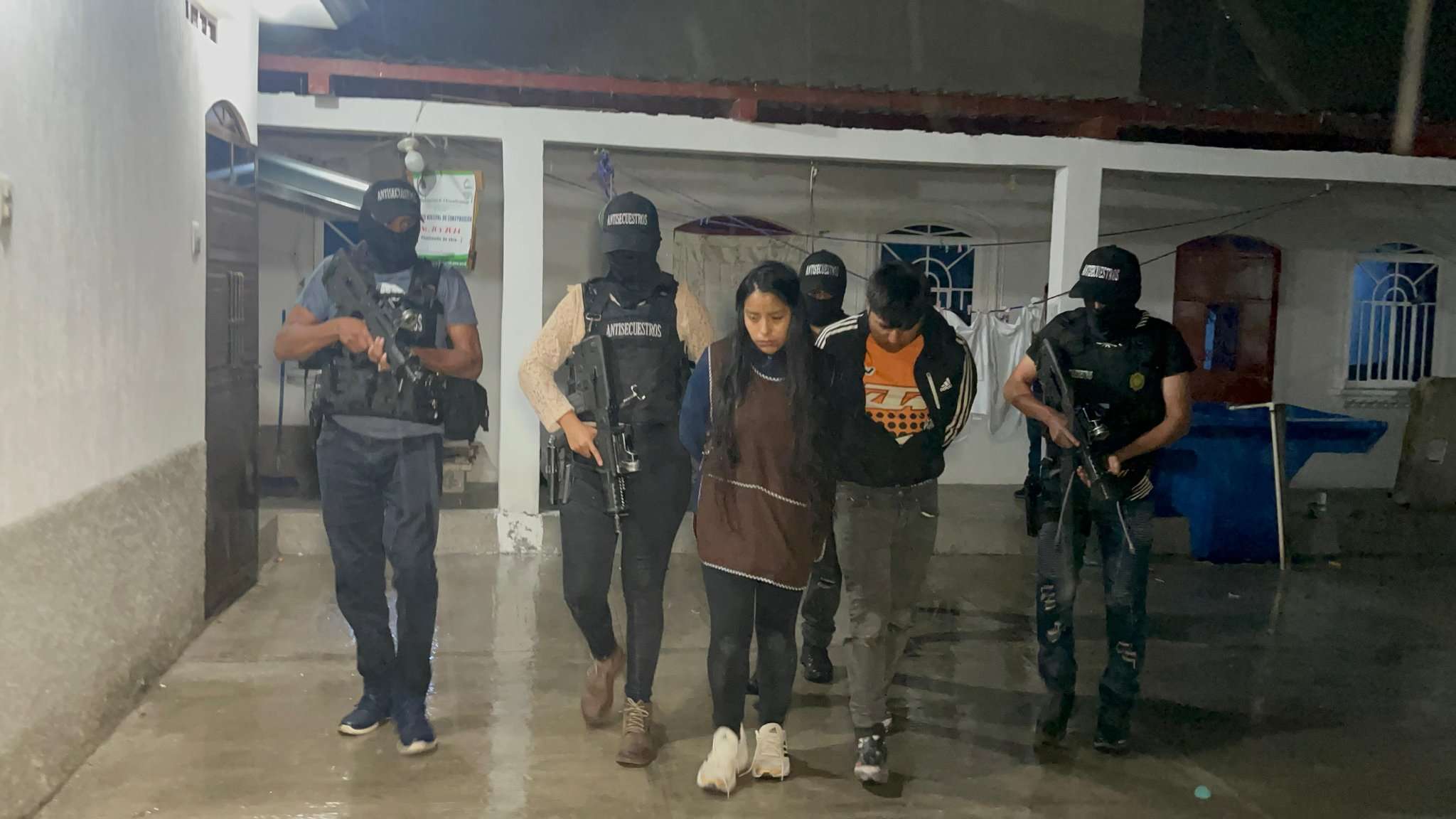 ¡Atada durante días! Así fue rescatada la niña secuestrada en Chimaltenango