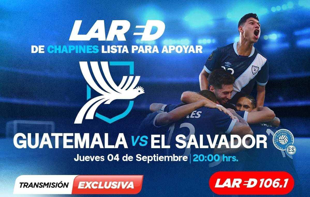 EN DIRECTO | ¡Vamos, Guate! Escucha aquí el partido Guatemala vs El Salvador