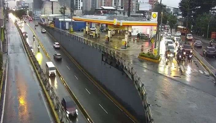 ¿Ya saliste de casa? Así afecta la lluvia el tránsito este 1 de octubre