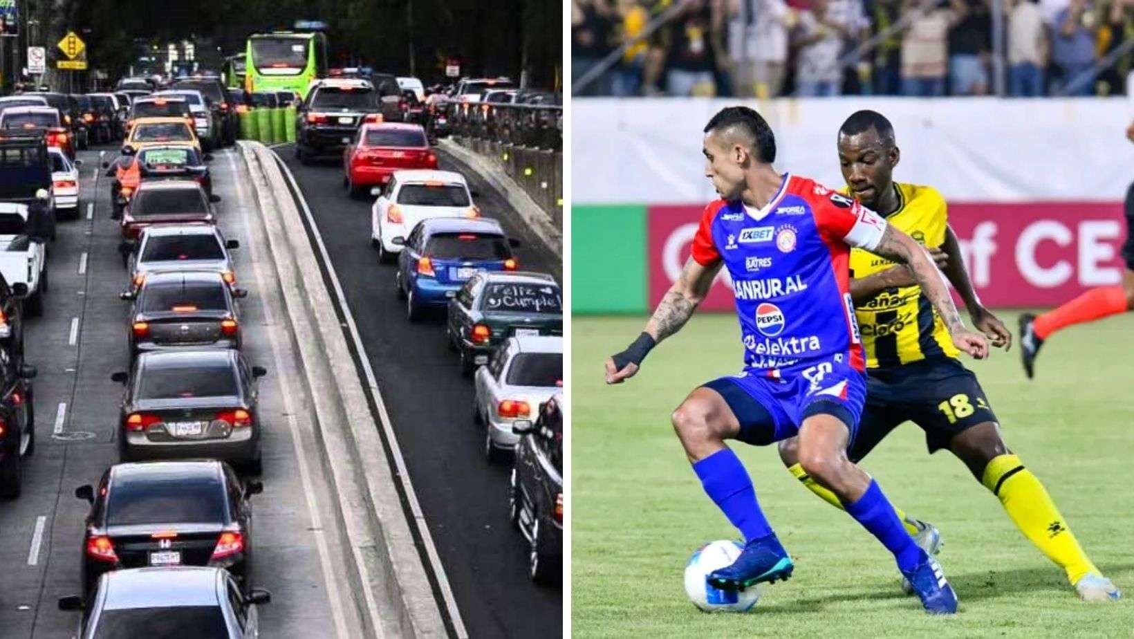 ¿Vas al partido? Así será el plan de tránsito por la semifinal entre Xelajú MC y Real España