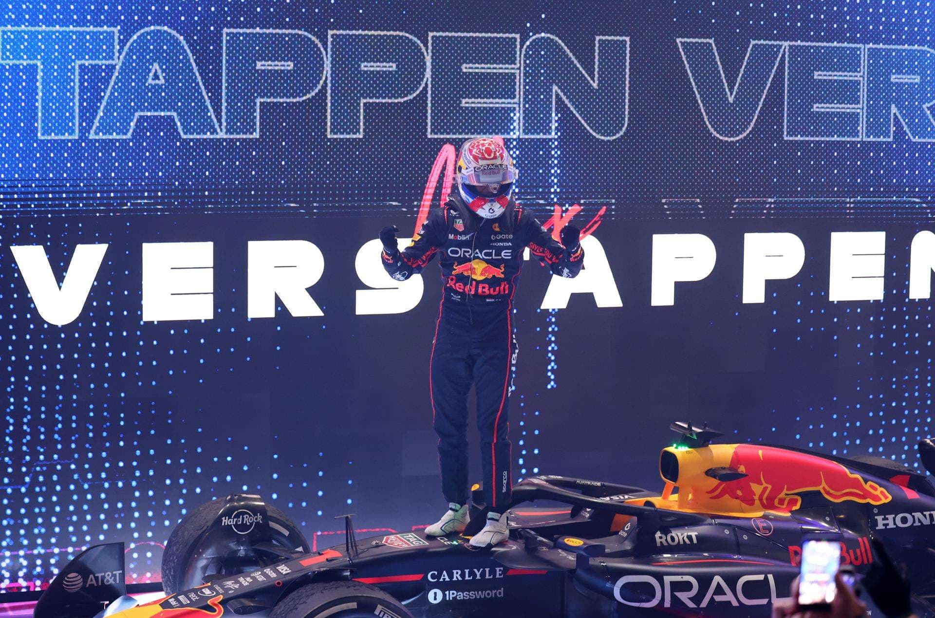 El piloto neerlandés de Red Bull Max Verstappen en el Gran Premio de Catar EFE/EPA/ALI HAIDER