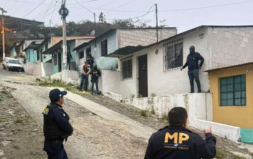 MP realiza allanamientos en municipios por casos de extorsión