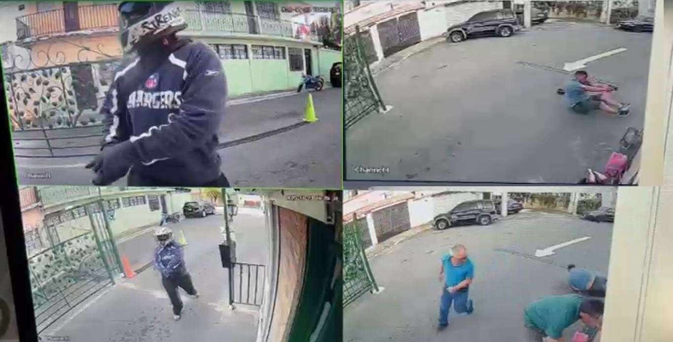 Video revela el momento del ataque contra una persona en zona 1