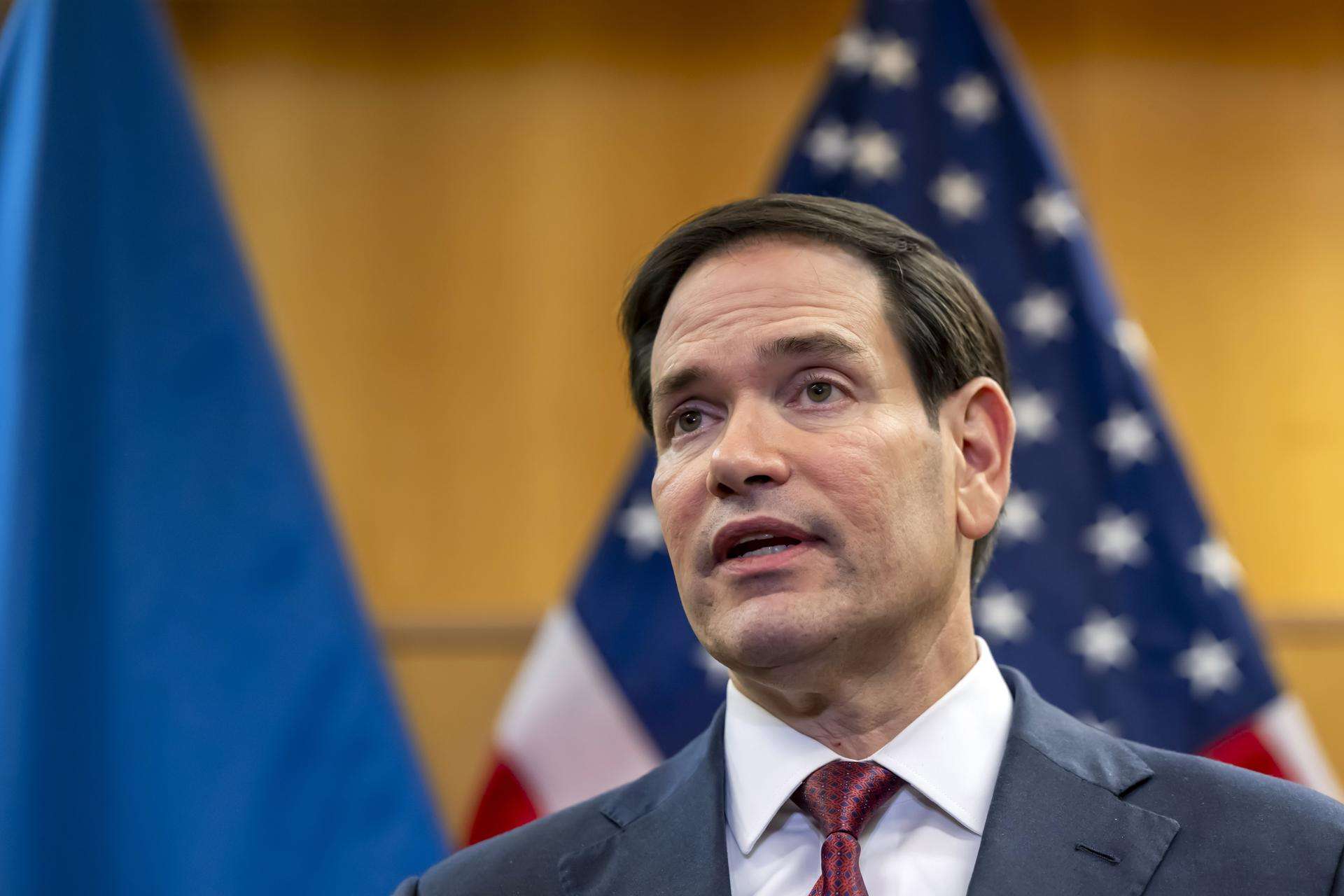Marco Rubio evita decir si buscan sacar a Maduro: "Estamos protegiendo intereses de EEUU"
