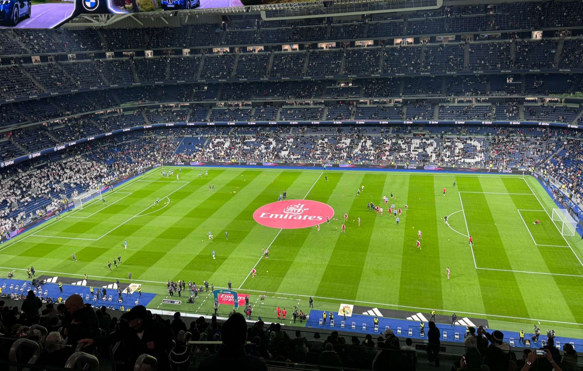 Santiago Bernabéu.