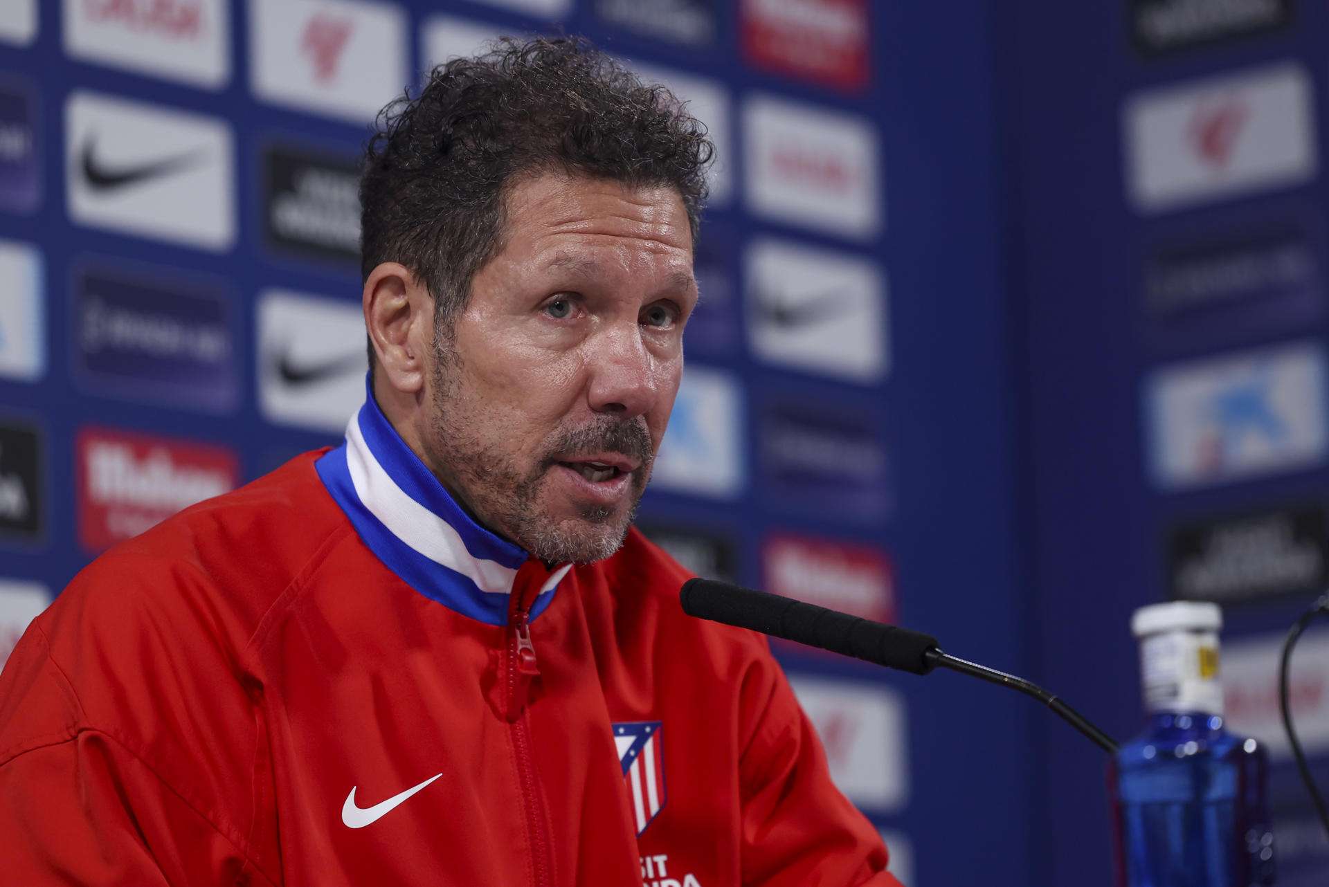 Simeone: “Estoy acá gracias a los futbolistas, absolutamente”