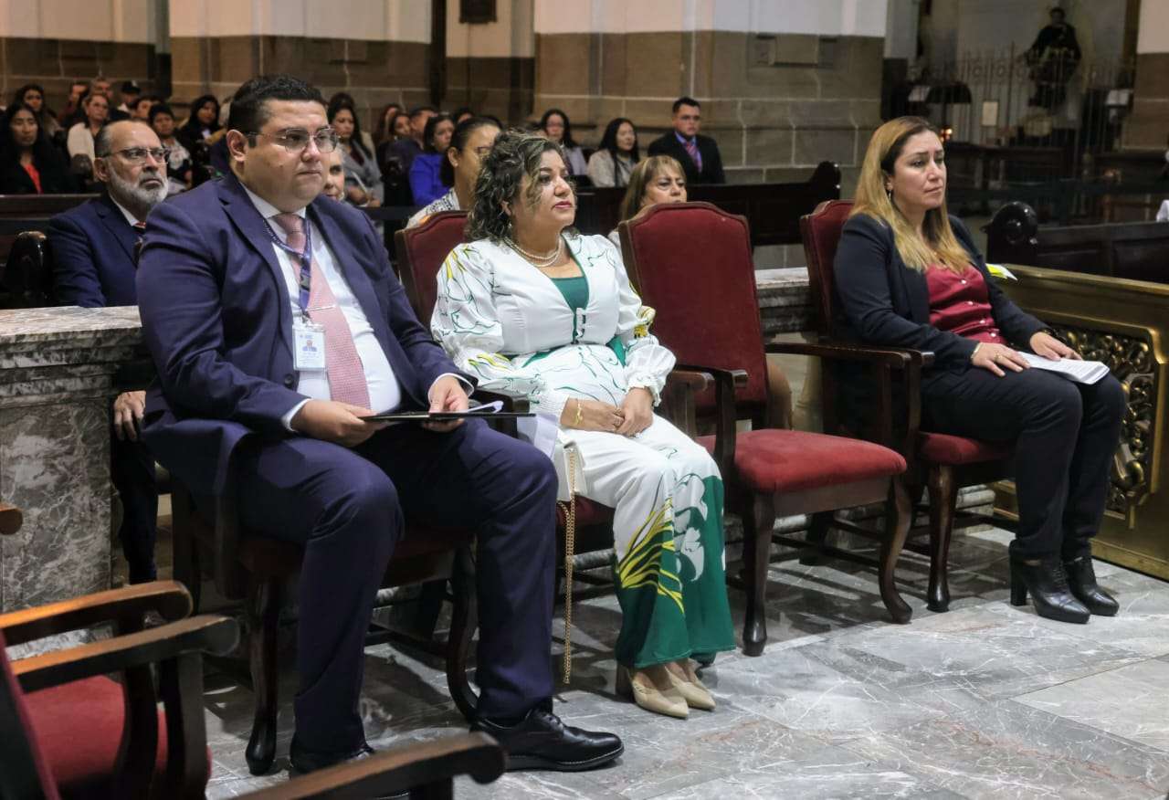 Autoridades y colaboradores participan en misa que marca inicio del informe anual de la Sosep