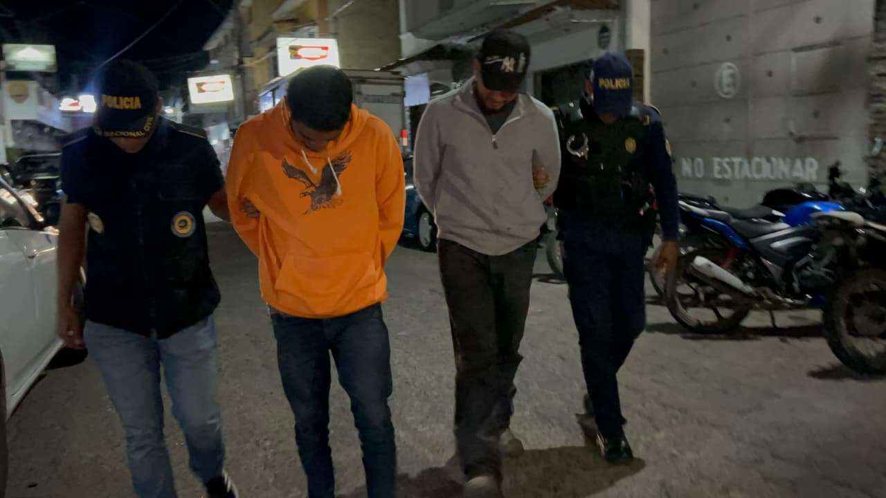 pandilleros capturados.