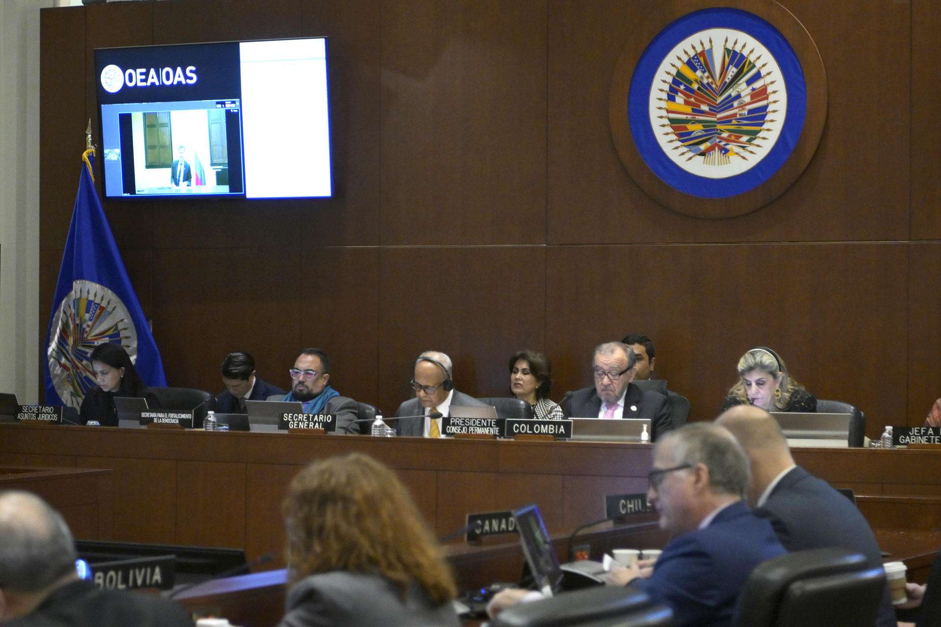 Colombia condena ante la OEA acciones de EE.UU. en Venezuela por ser una amenaza regional