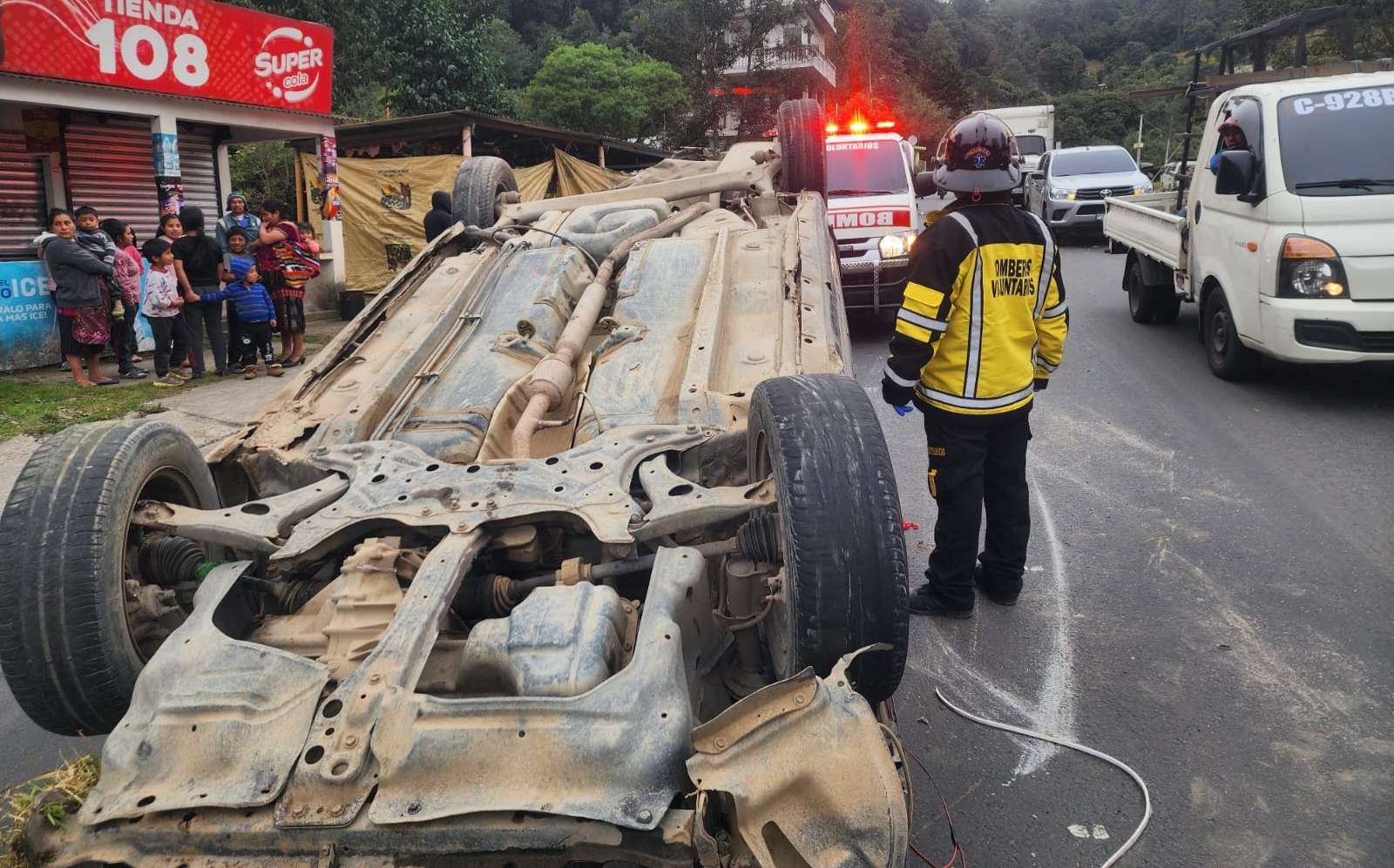 Accidente ruta Interamericana