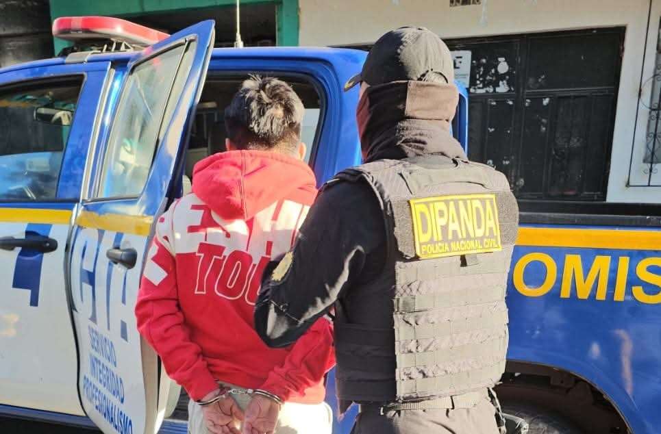 Detenido por extorsión.
