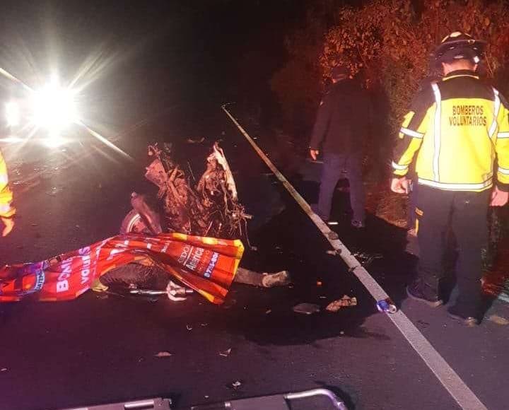 Motociclista muere tras percance vial en la Interamericana