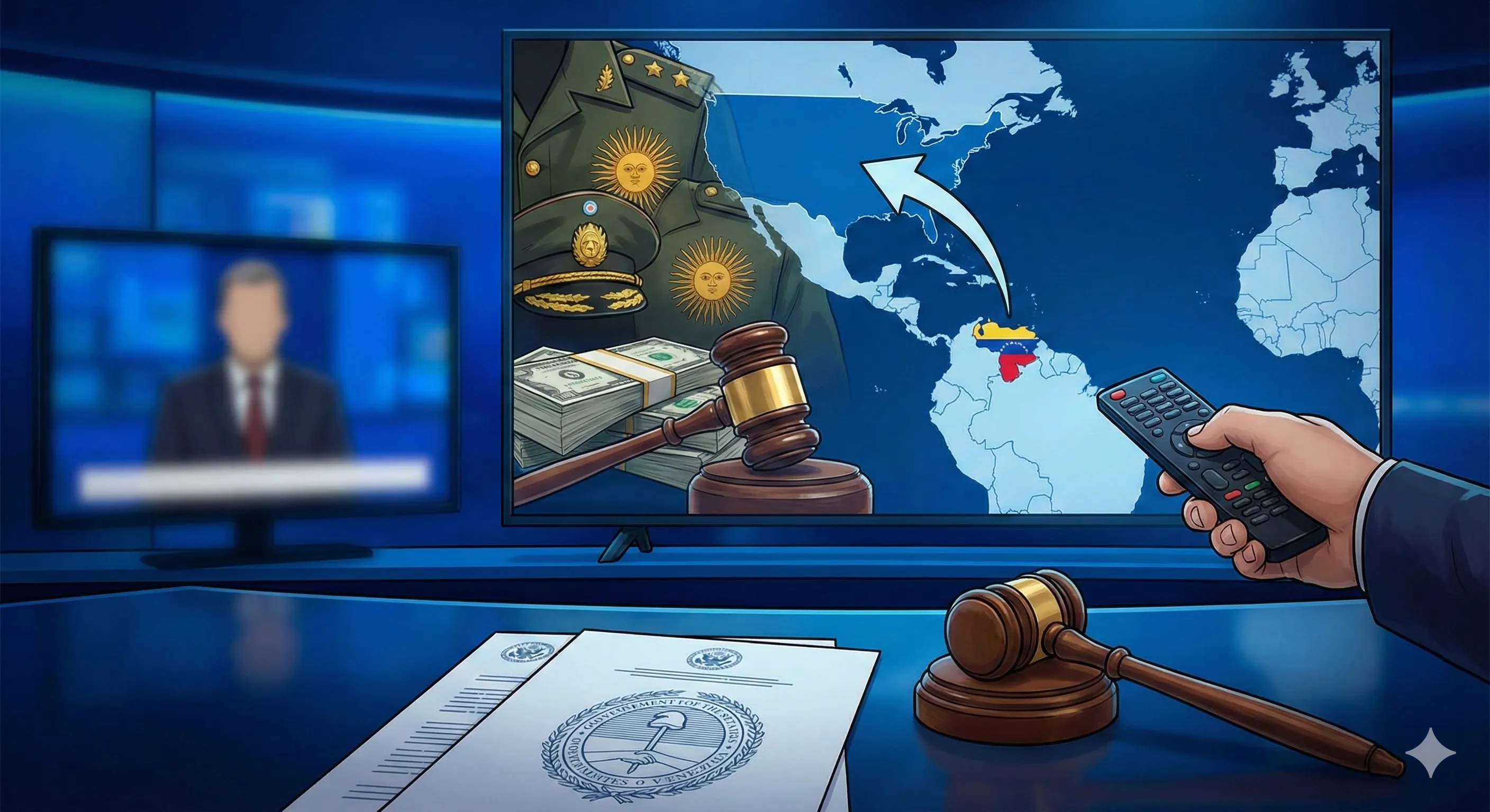 La red narco ligada al poder en Venezuela