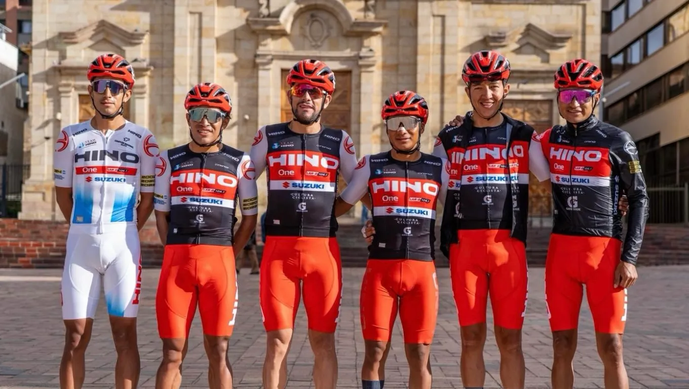 Ciclismo guatemalteco hace historia con Hino One La Red Suzuki como equipo continental
