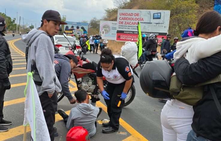 Heridos caravana del Zorro