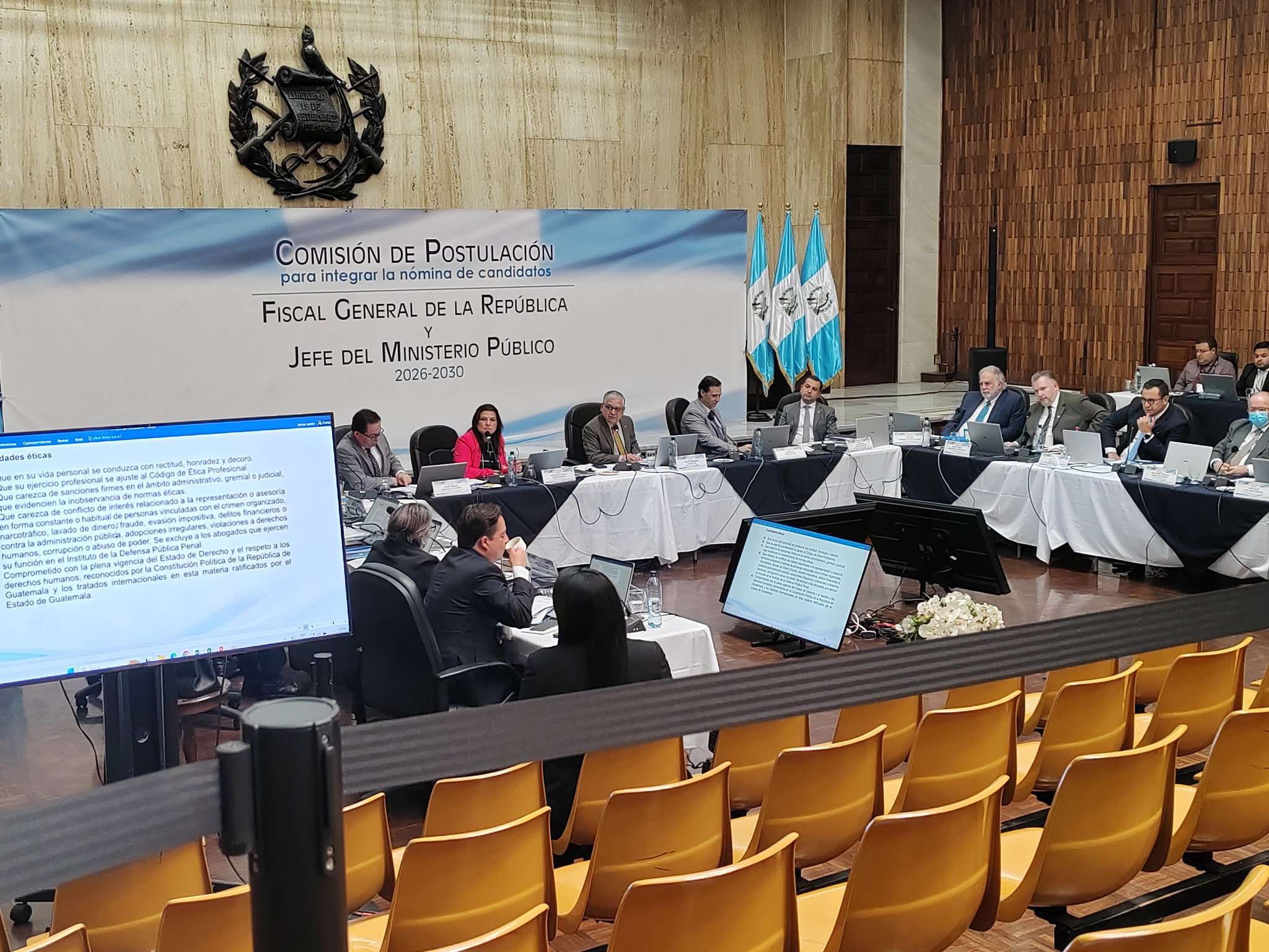 Postuladora del MP cierra la puerta a aspirantes con vínculos con procesados por corrupción y crimen organizado