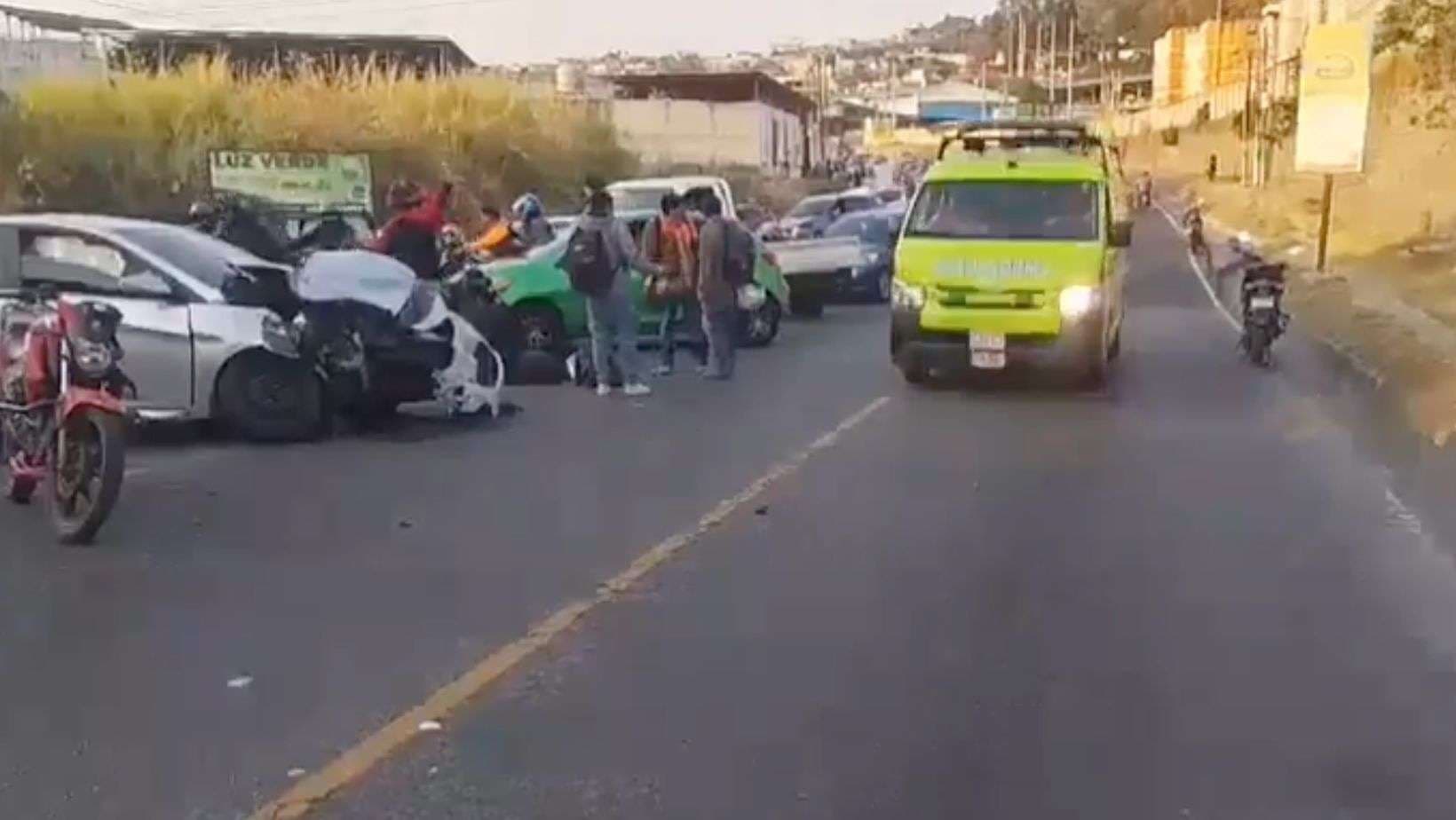 Accidente múltiple en Ciudad Real complica la movilidad este 20 de febrero