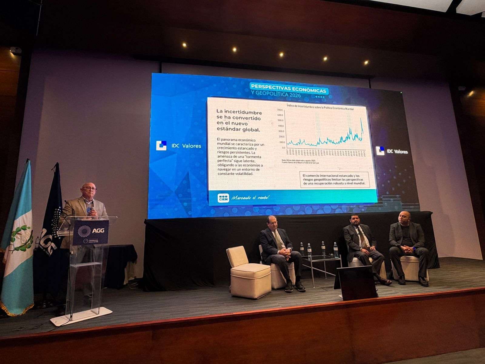 El 2026 en debate: economía global y su impacto en Guatemala