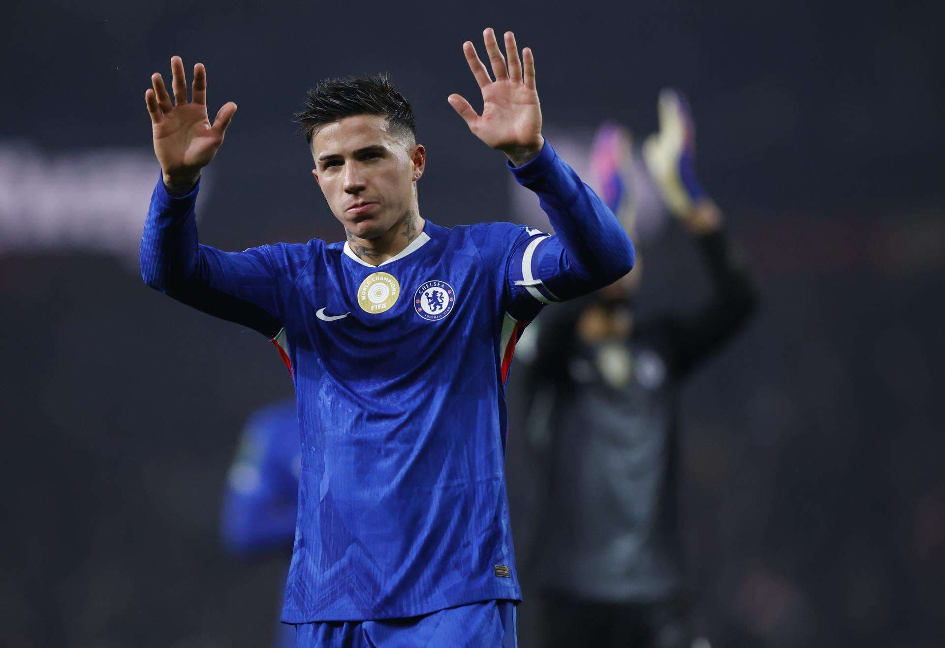 Enzo Fernández niega una salida del Chelsea: "Estoy muy feliz aquí"