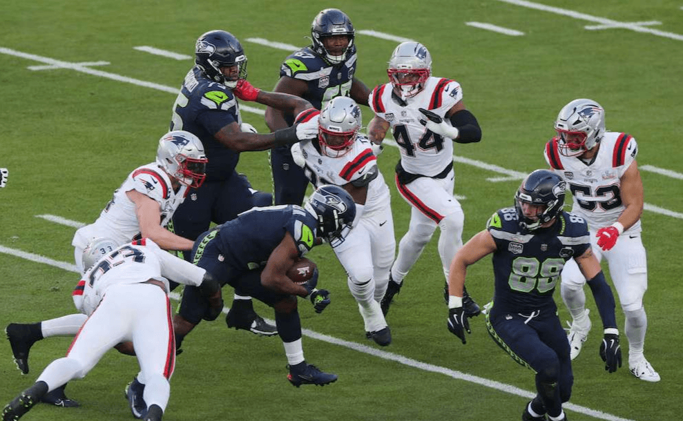 Patriots y Seahawks ofrecieron un primer cuarto de estudio y nervios más que de espectáculo