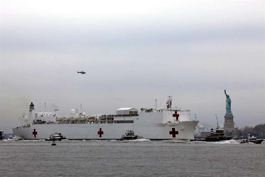 Buque hospital de EE.UU. visitará Honduras, Guatemala, R.Dominicana y Haití