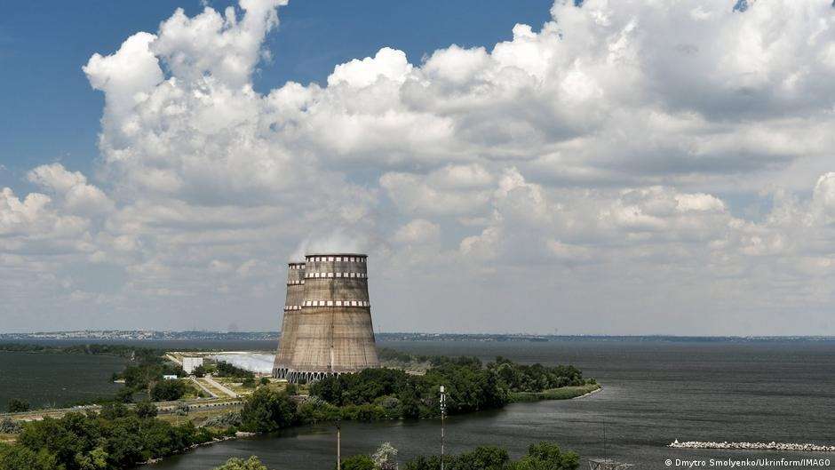 La central nuclear de Zaporiyia, en el sur de Ucrania.
