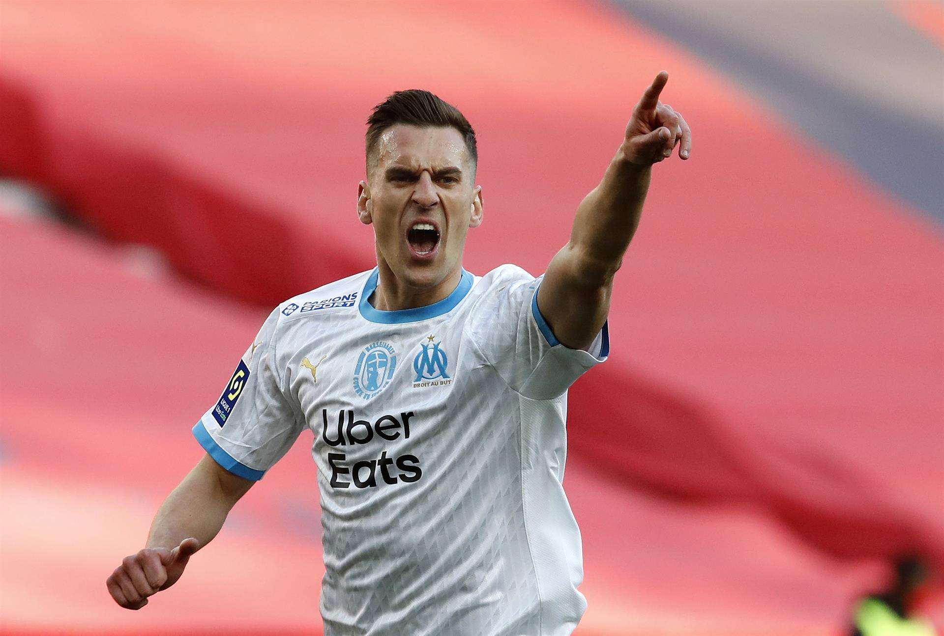 Milik, en una foto de archivo. EFE/EPA/SEBASTIEN NOGIER