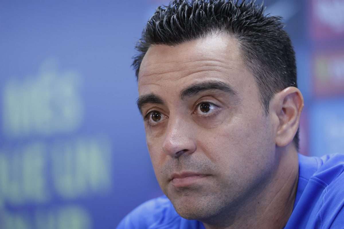 El entrenador del FC Barcelona Xavi Hernández en una foto de archivo.EFE/Quique García