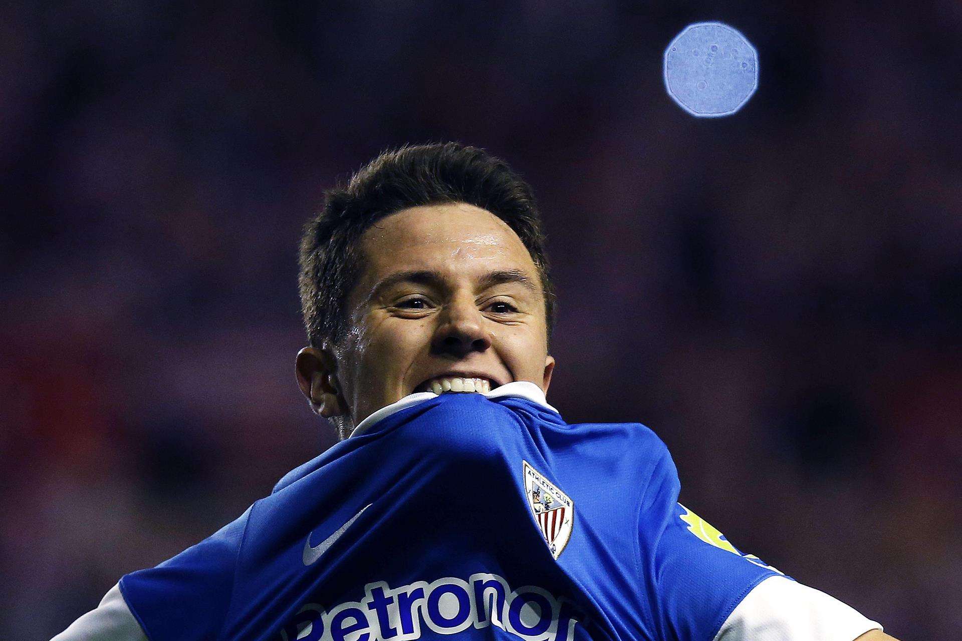 El centrocampista del Athletic Club, Ander Herrera, en una foto de archivo. EFE/Juan Carlos Hidalgo