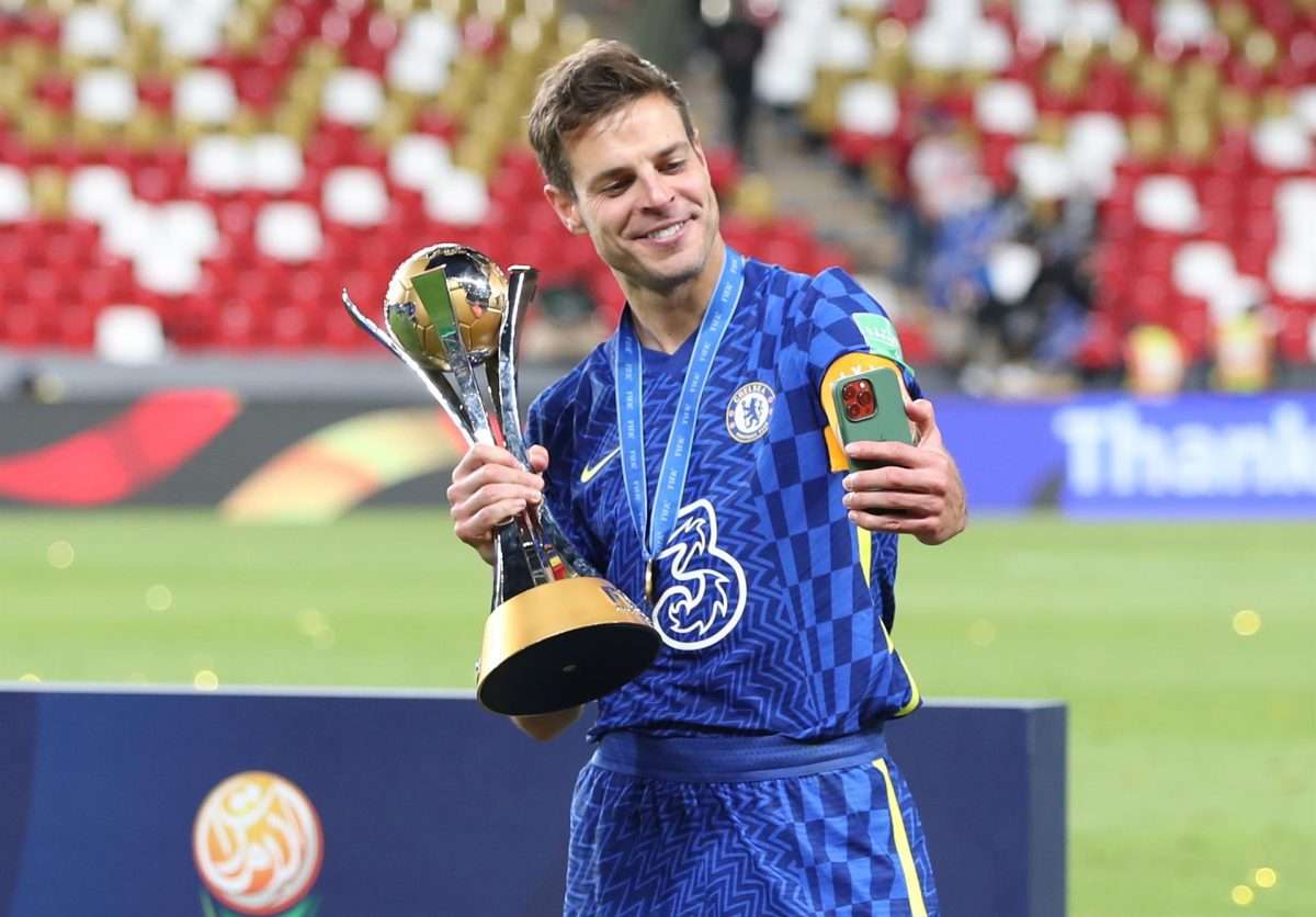 César Azpilicueta, en una fotografía de archivo con el Chelsea. EFE/EPA/ALI HAIDER