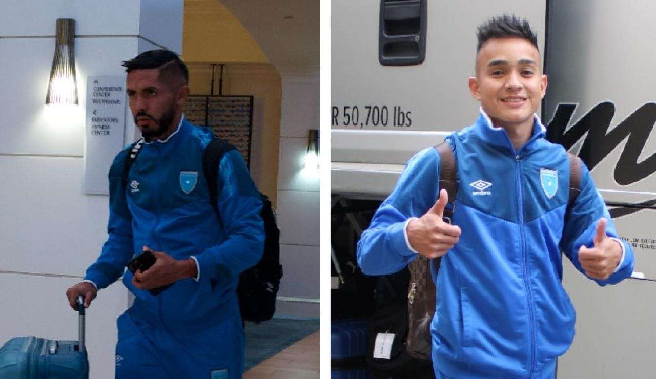 Óscar Santis y José Morales Selección