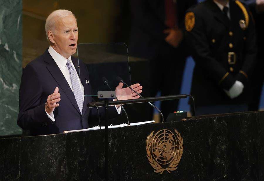 Biden pide ampliar el Consejo de Seguridad de la ONU y limitar el uso del veto
