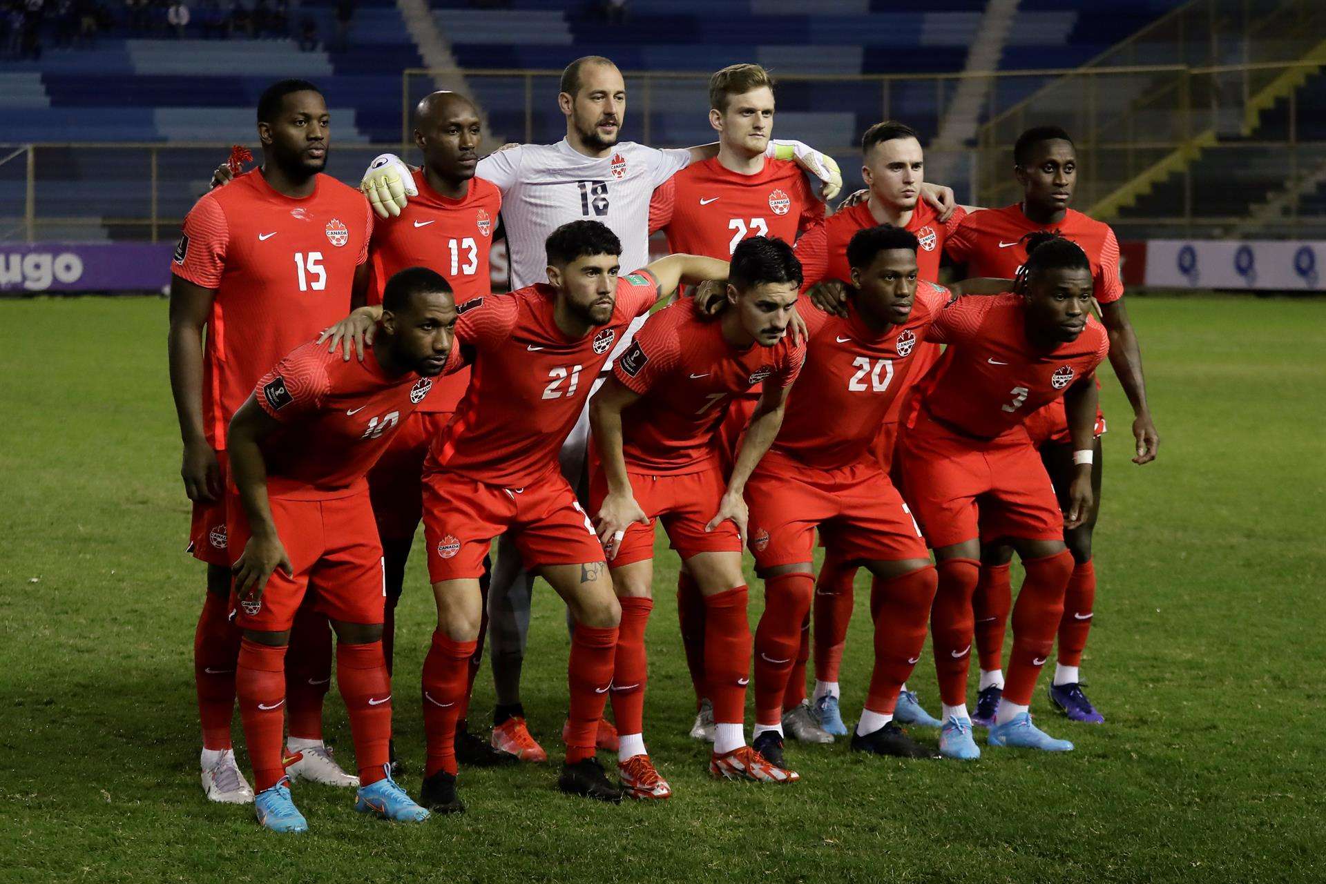 Jugadores de la selección de Canadá, en una fotografía de archivo. EFE/Rodrigo Sura