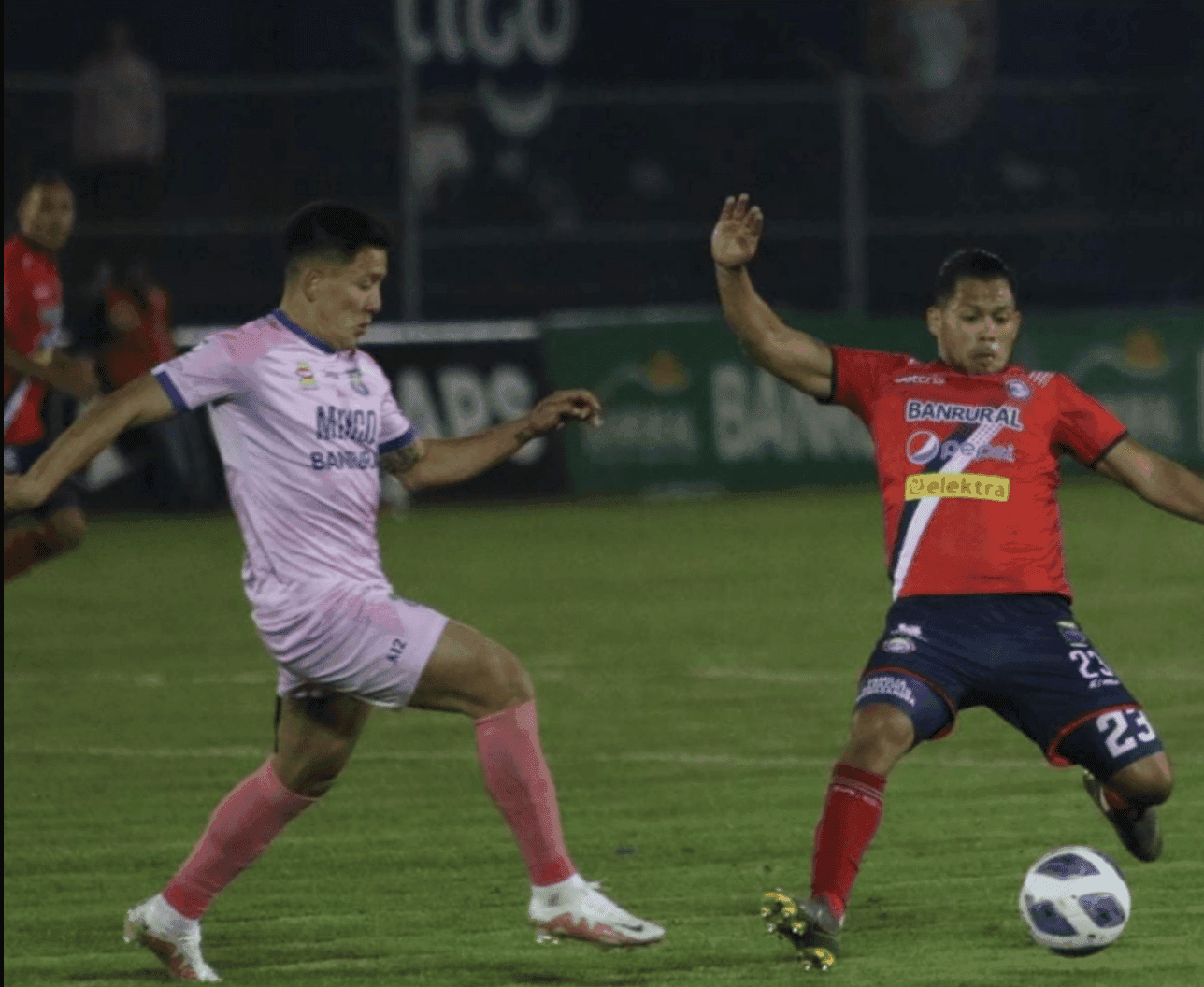 ¿Te perdiste el juego entre Xelajú y Mixco? Estas fueron las estadísticas del partido