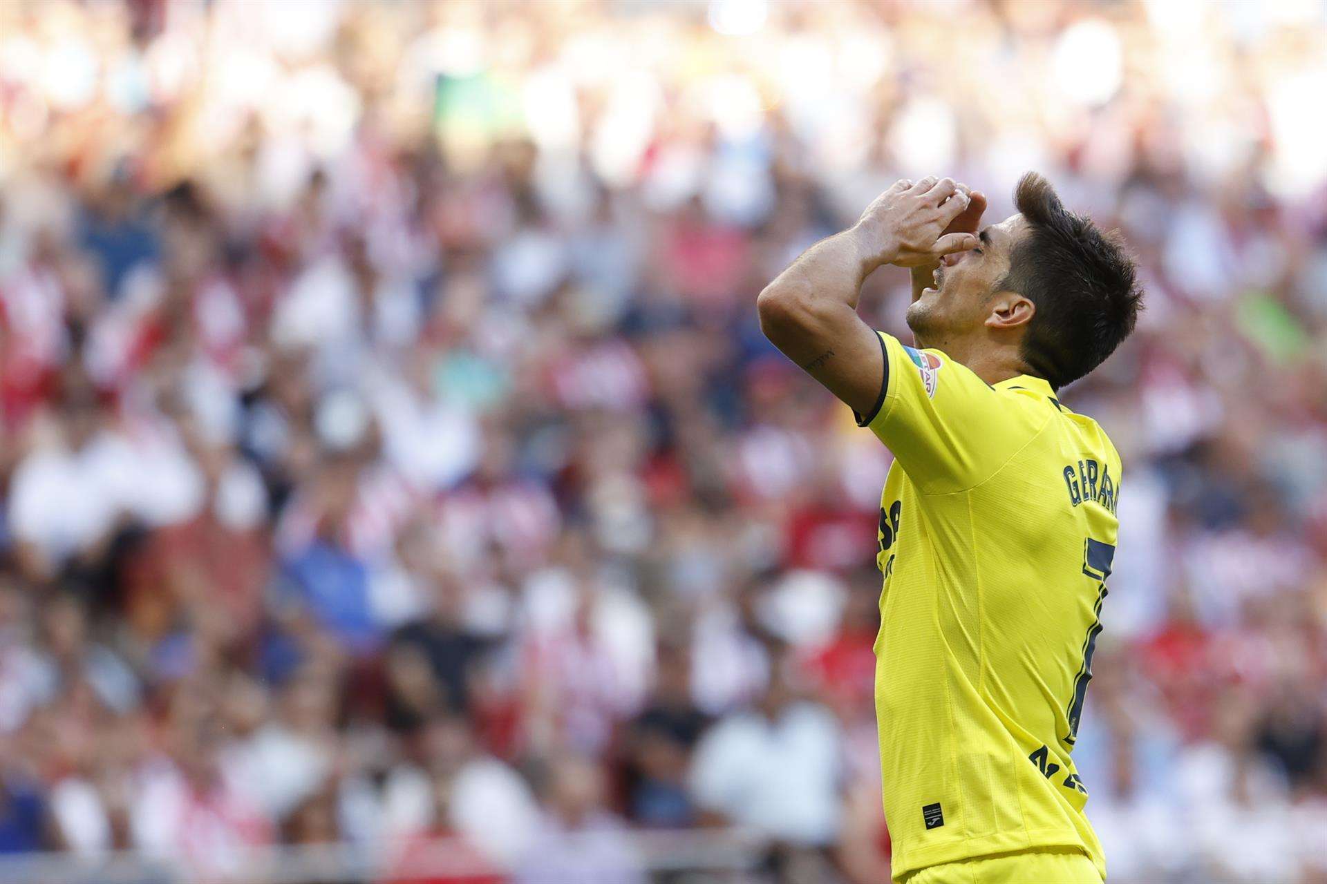 El delantero del Villarreal Gerard Moreno, en una foto de archivo. EFE/Mariscal