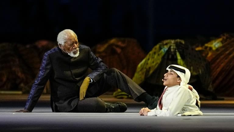Ghanim Al Muftah Morgan Freeman