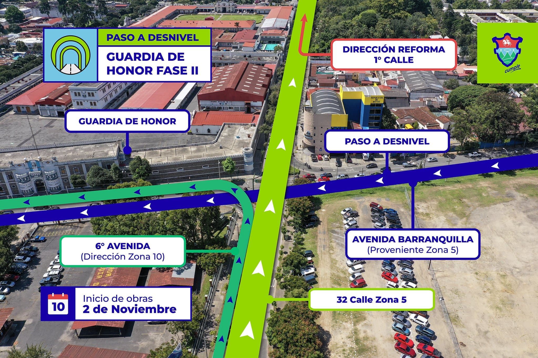 Esto es lo que debes saber sobre los cierres viales en zonas 5 y 10