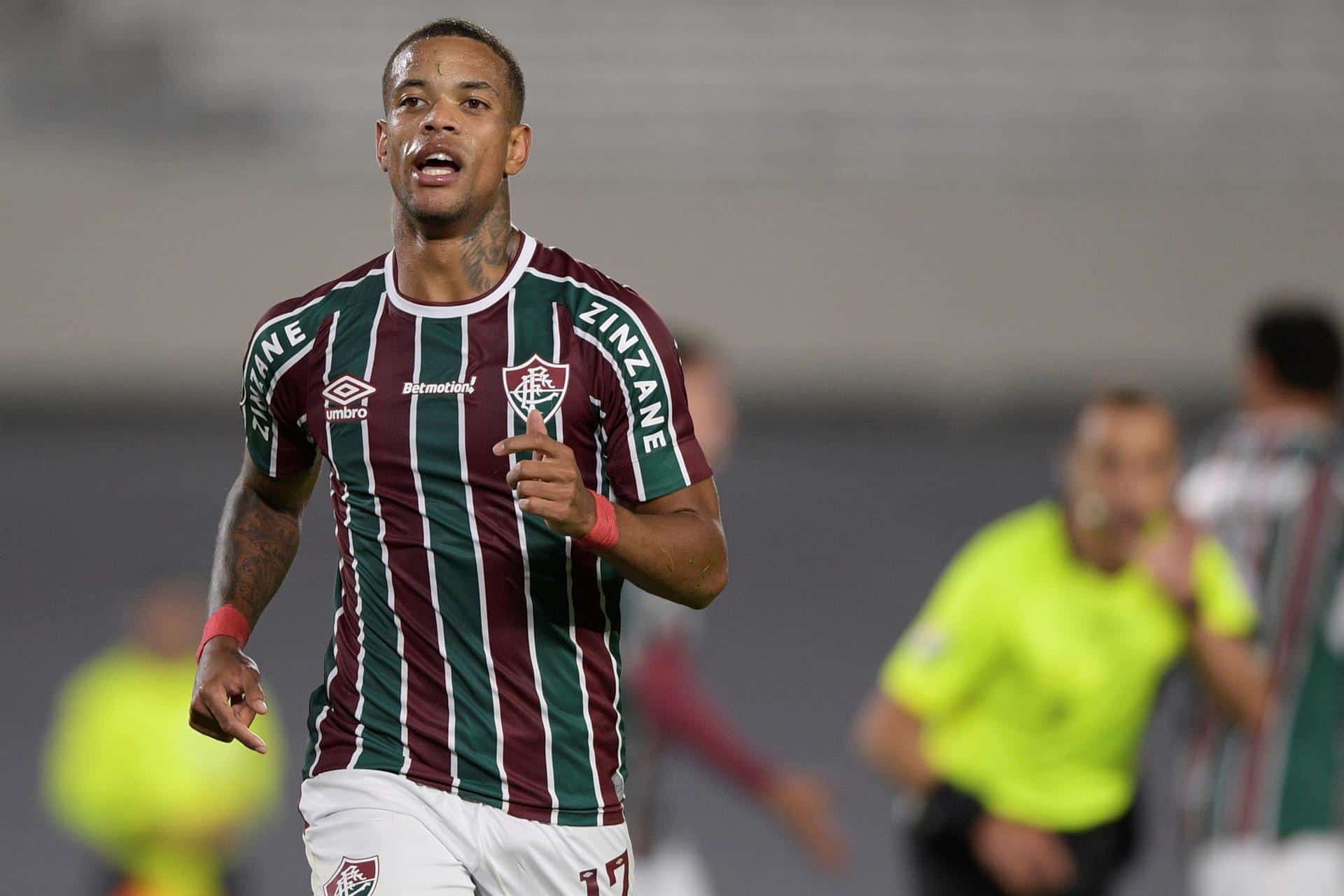 Caio Paulista, delantero del Fluminense, en una fotografía de archivo. EFE/Juan Mabromata/Pool