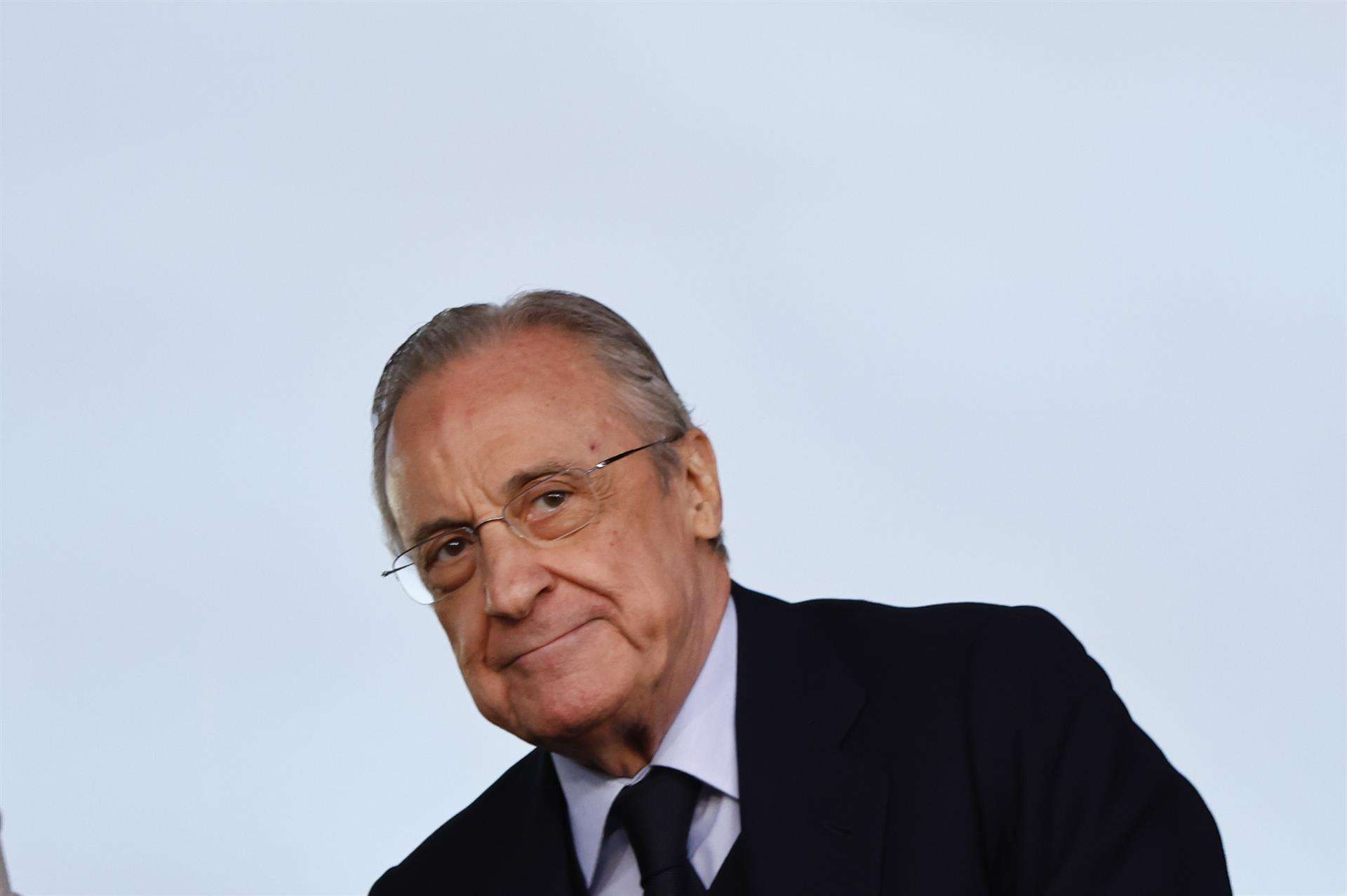 El presidente del Real Madrid, Florentino Pérez. EFE/ Sergio Pérez