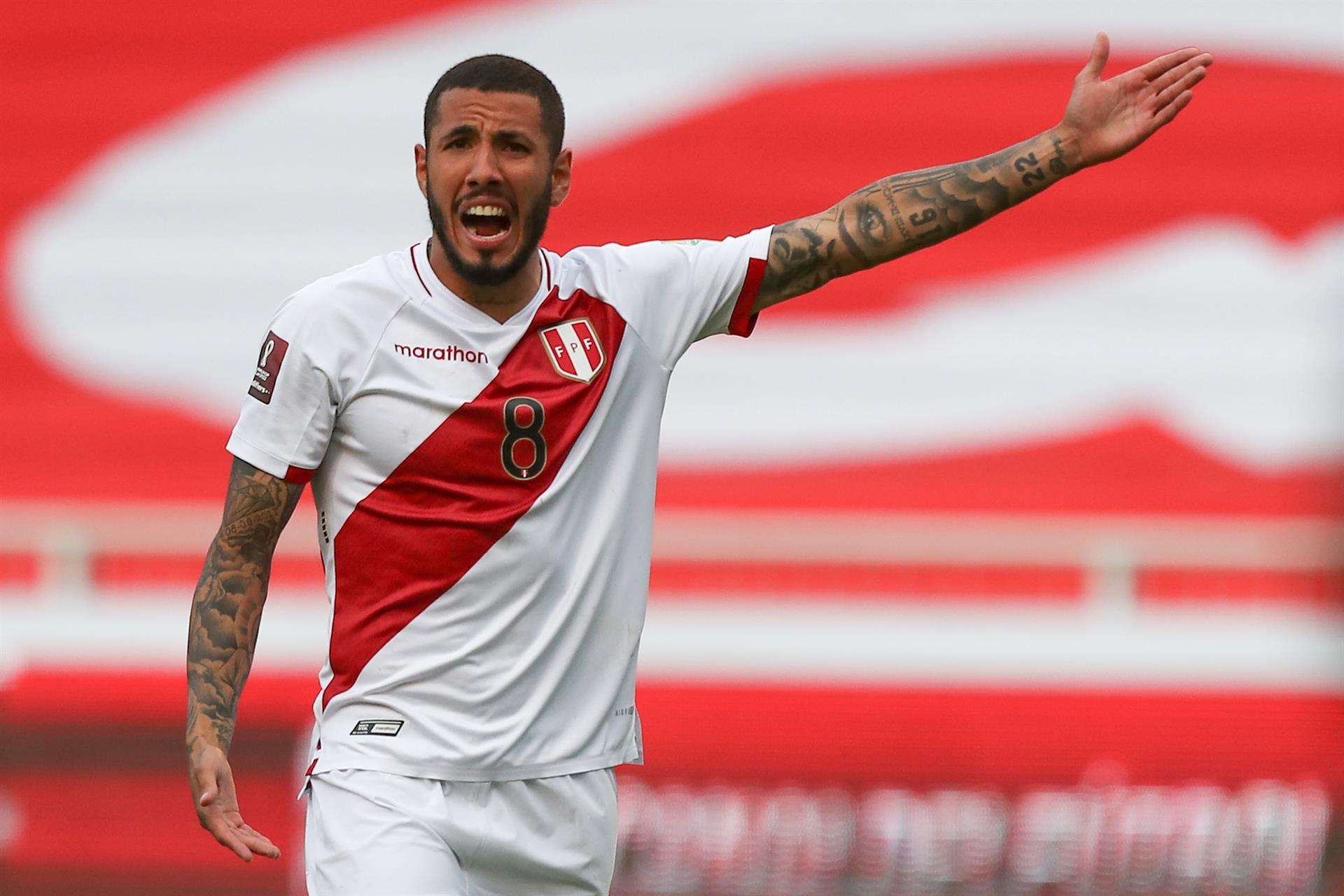 El peruano Sergio Peña, en una fotografía de archivo. EFE/José Jácome/Pool