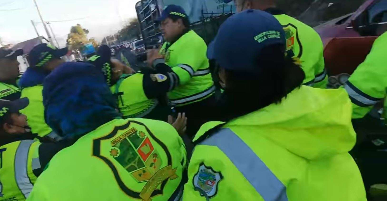 PMT villa canales San Miguel Petapa agresión