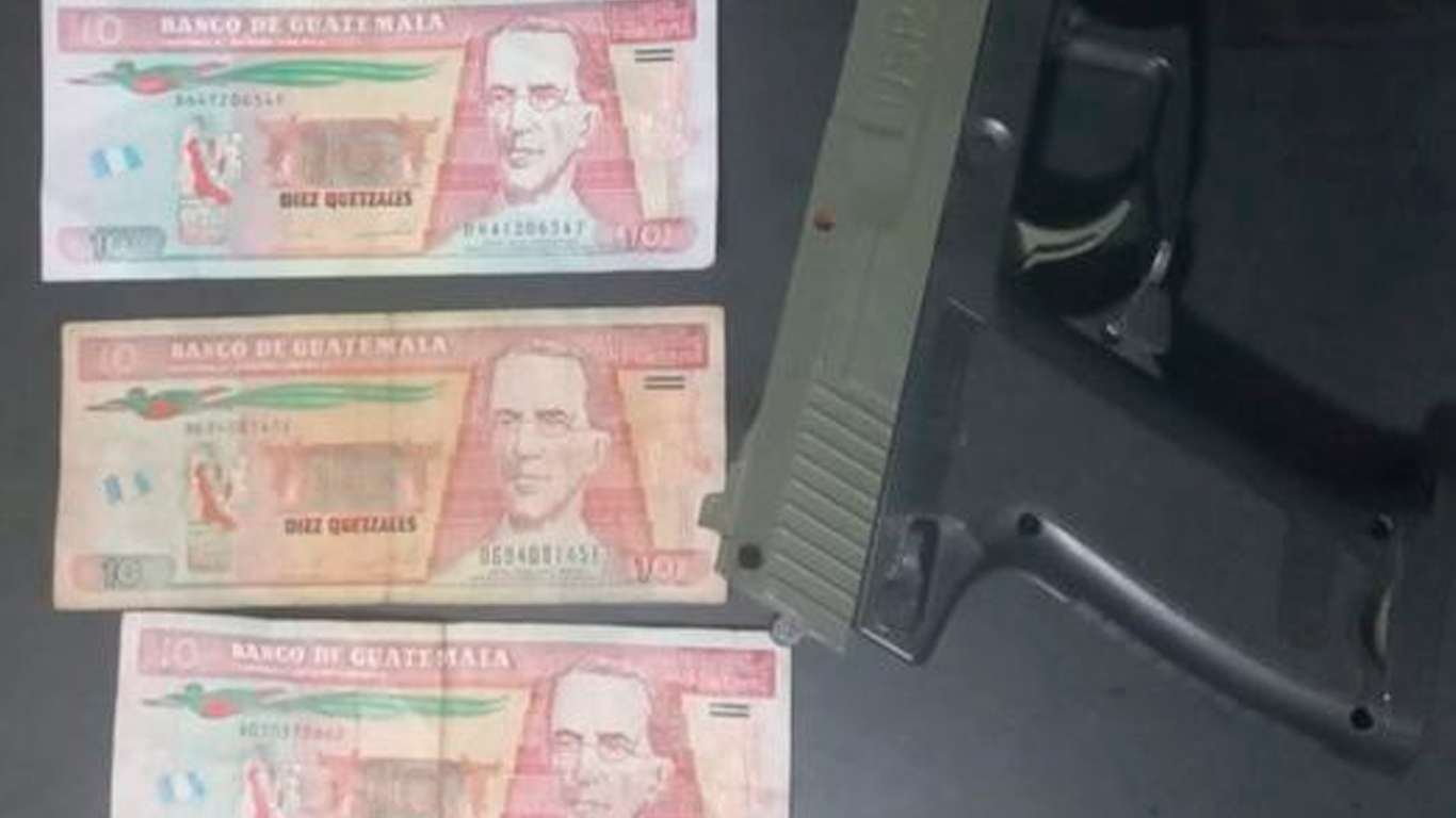 Asalto pistola arma juguete