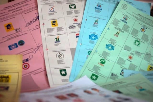 elecciones partido político